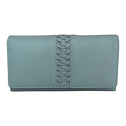 Urbano Braided Long Flap Wallet 4482