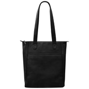 North South Tote with Metallic Zip 6014