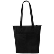 North South Tote with Metallic Zip 6014