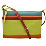 6028 DOUBLE ZIP CROSSBODY BAG