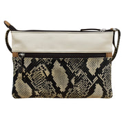 Double Zip Multi Color Crossbody 6028