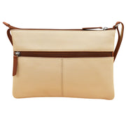 6028 DOUBLE ZIP CROSSBODY BAG