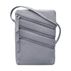 6072 SMALL TRIPLE ZIP CROSSBODY