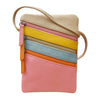 6072 SMALL TRIPLE ZIP CROSSBODY