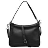 Zip Top Hobo with Two Detachable Straps 6091