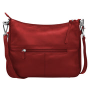 Zip Top Hobo with Two Detachable Straps 6091