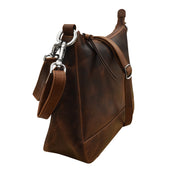 Zip Top Hobo with Two Detachable Straps 6091