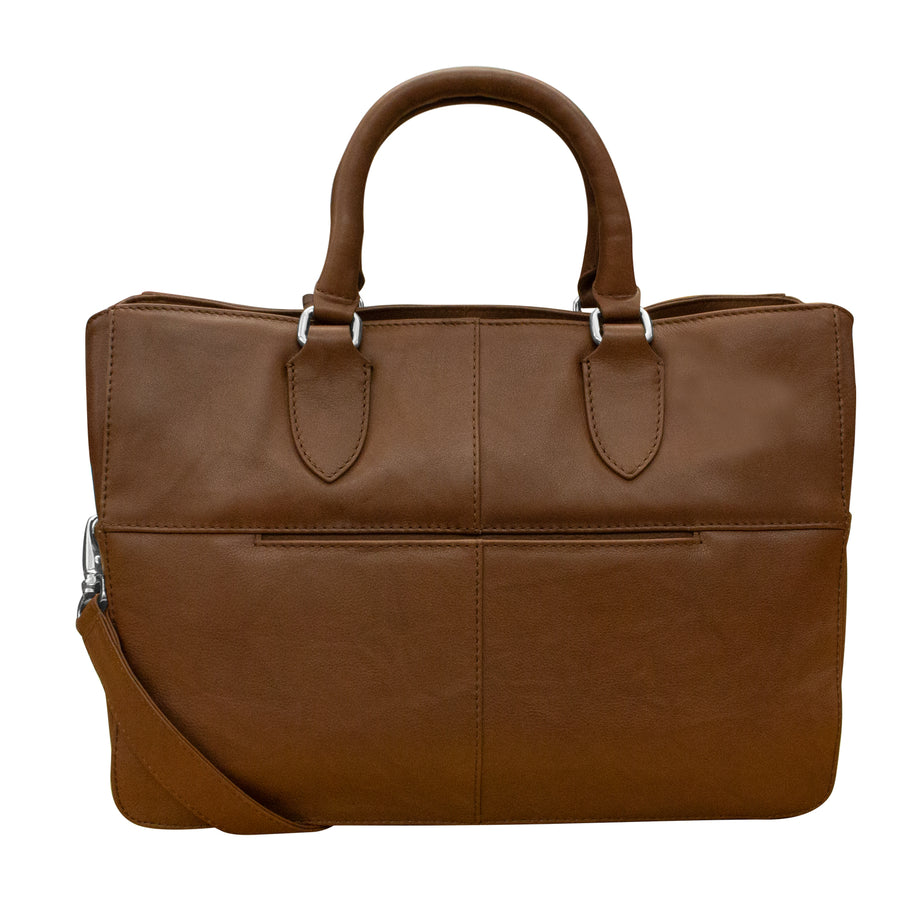 Triple Compartment Satchel 6185HC