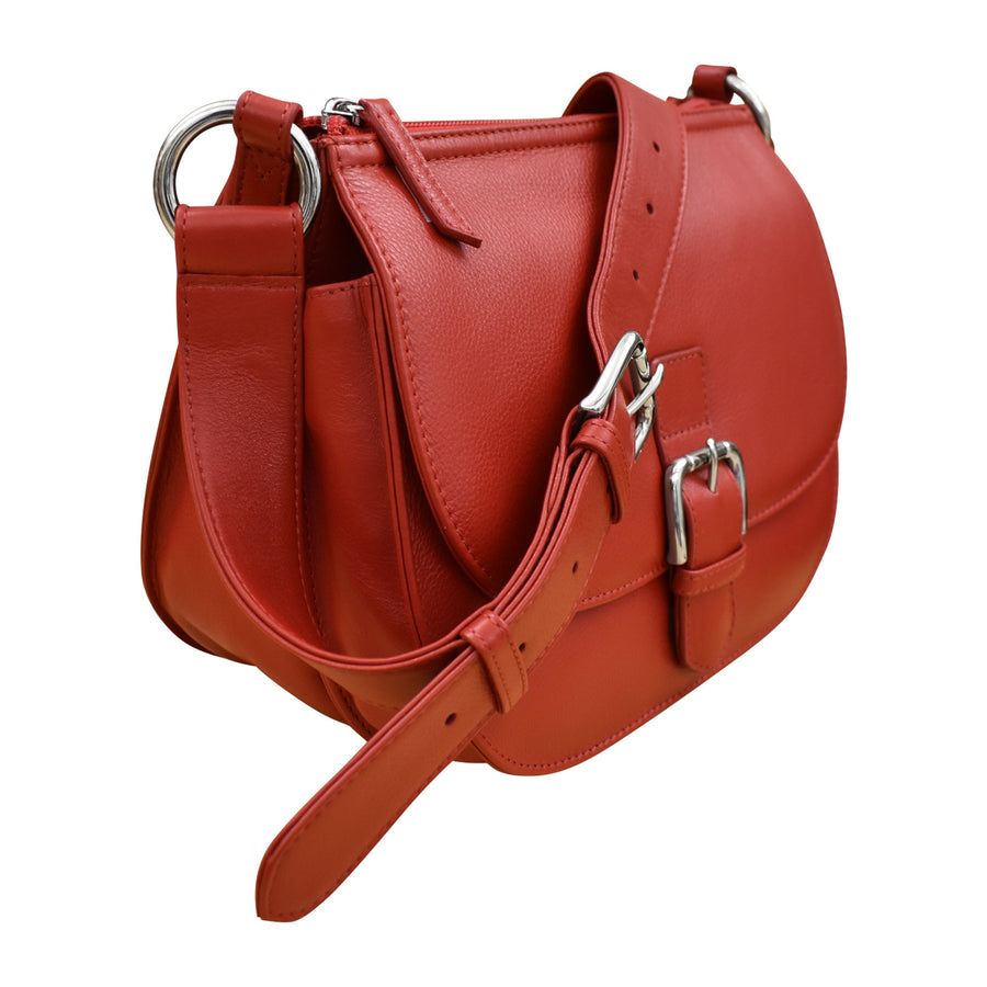 Leather Saddle Bag 6192