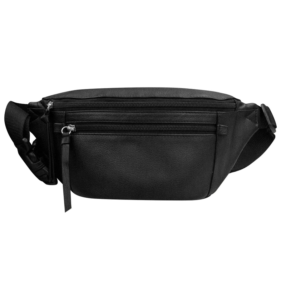 Large Waist Pouch with Nylon Zip 6237