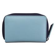 Two Tone Zip Around Pouch 6269