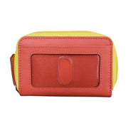 Two Tone Zip Around Pouch 6269