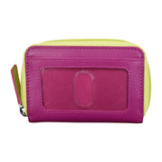 Two Tone Zip Around Pouch 6269