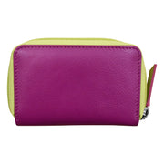 Two Tone Zip Around Pouch 6269