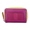 Two Tone Zip Around Pouch 6269