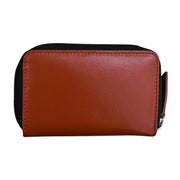 Two Tone Zip Around Pouch 6269