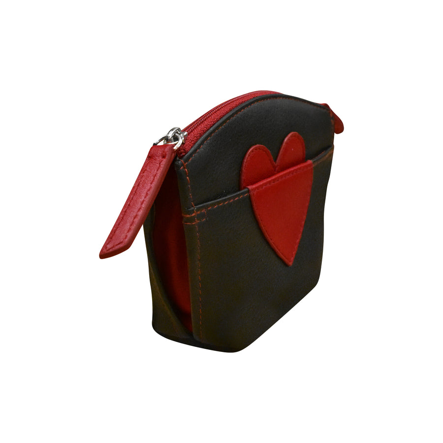 Single Heart Coin Purse 6282