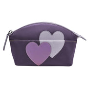 Double Heart Cosmetic Case 6283