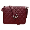 6354 QUILTED TOP ZIP CROSSBODY