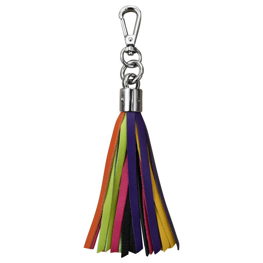 6 Inch Leather Tassel Keychain 6437