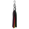 6437 6 INCH LEATHER TASSEL KEYCHAIN