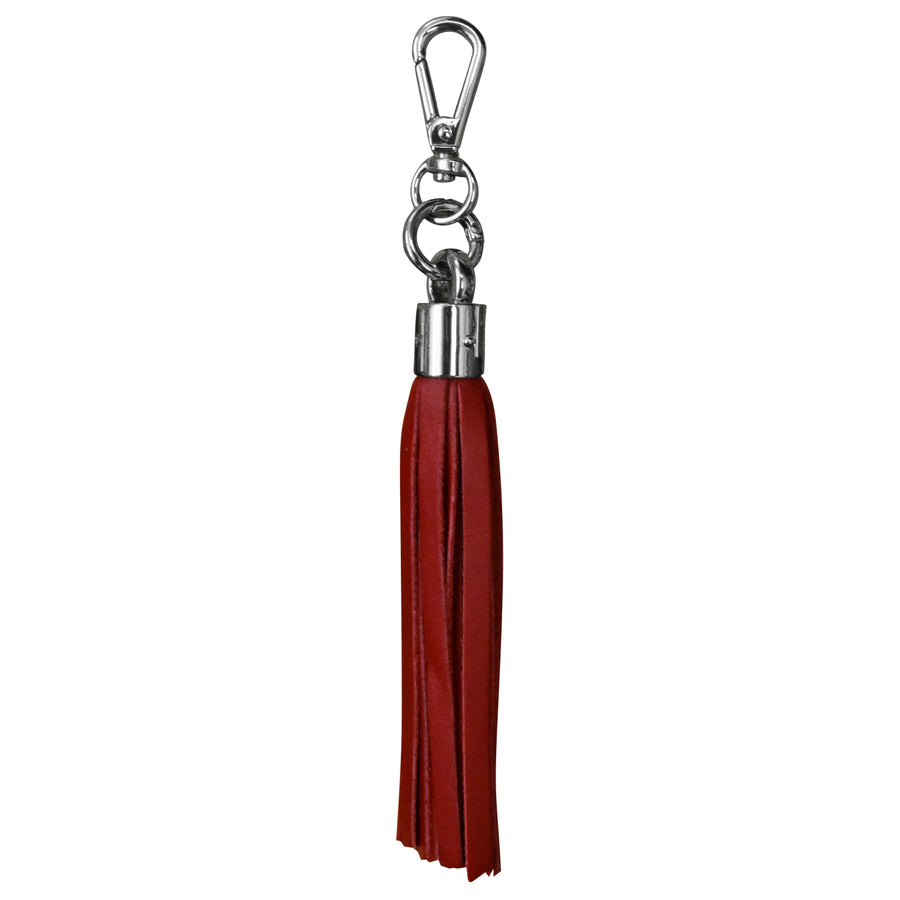 6 Inch Leather Tassel Keychain 6437