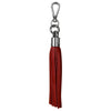 6437 6 INCH LEATHER TASSEL KEYCHAIN