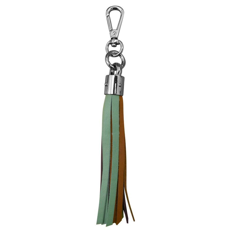 6 Inch Leather Tassel Keychain 6437