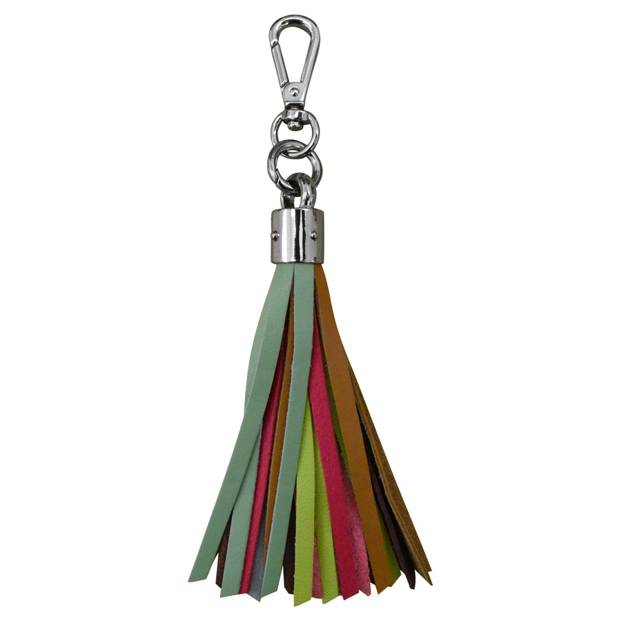 6 Inch Leather Tassel Keychain 6437