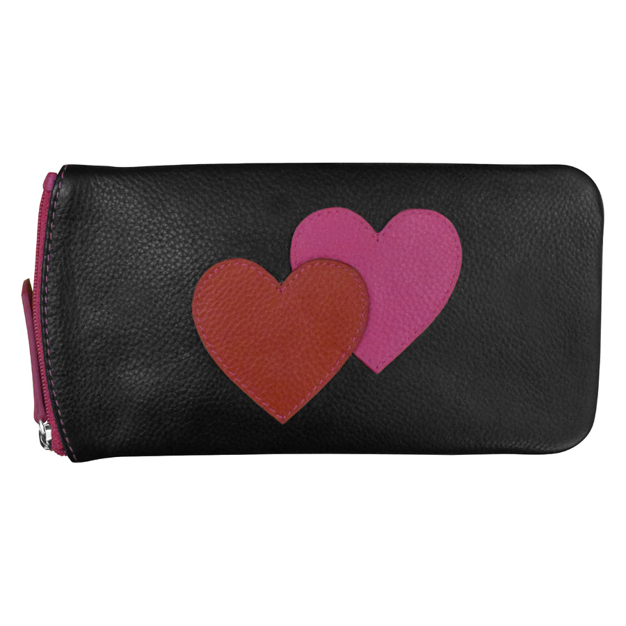 Eyeglass Case with Double Heart 6467