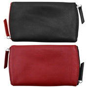 Two Tone Double Zip Eyeglass Case 6571