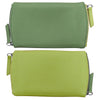 6571 TWO TONED DOUBLE ZIP EYEGLASS CASE