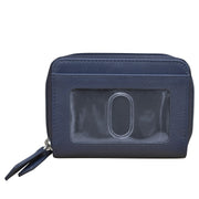 Double Zip Accordion Credit Card Holder 6714