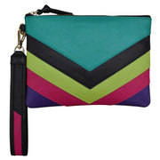 6771 MULTI COLOR TOP ZIP WRISTLET