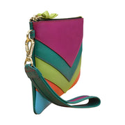 6771 MULTI COLOR TOP ZIP WRISTLET