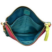 6771 MULTI COLOR TOP ZIP WRISTLET