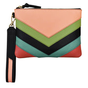 6771 MULTI COLOR TOP ZIP WRISTLET