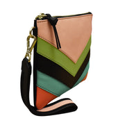 6771 MULTI COLOR TOP ZIP WRISTLET