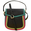 6777 MULTI COLOR FLAP BUCKET BAG