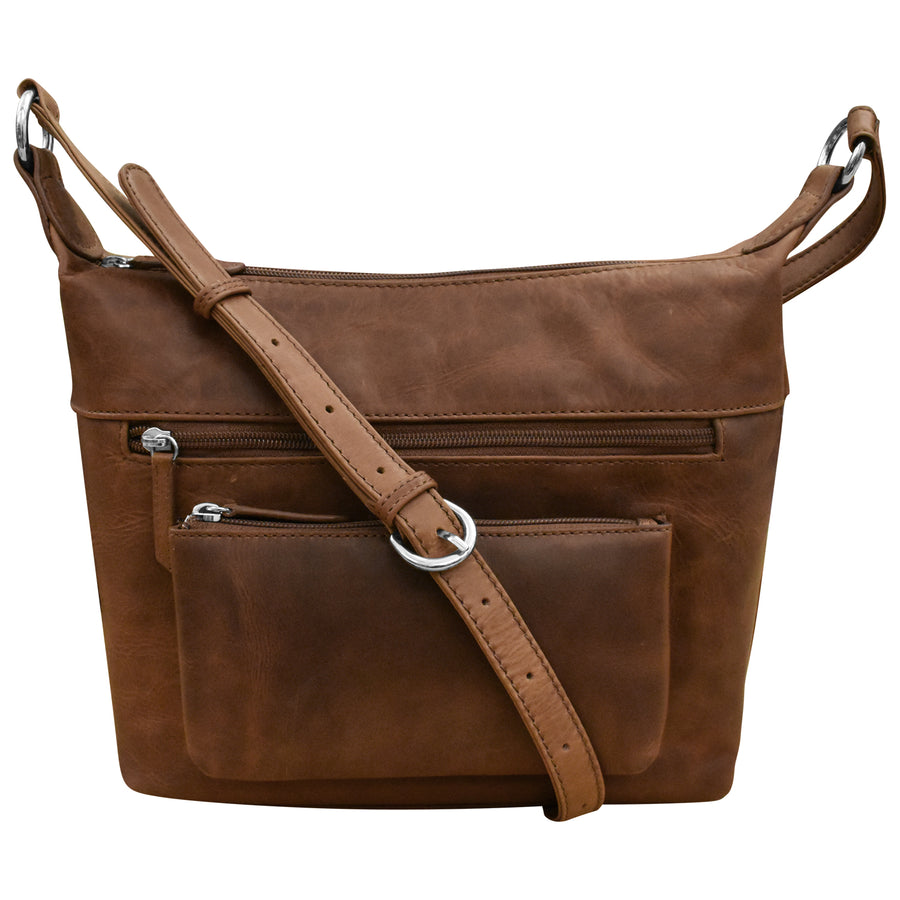 Crossbody Hobo with Front Pocket 6999