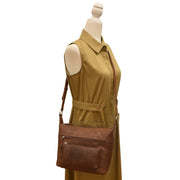 Crossbody Hobo with Front Pocket 6999