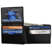 Men's Wallet Compact Bifold with Left Flip 7002