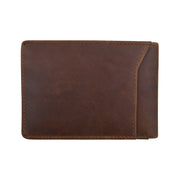 Men's Wallet Compact Bifold with Back Slip 7003