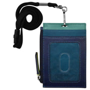 7118 VERTICAL ZIP I.D. HOLDER WITH LANYARD