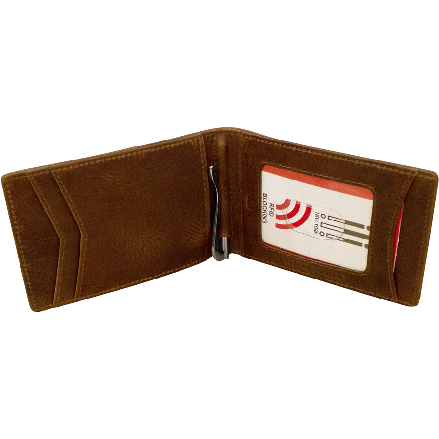 Men's Wallet Bifold Money Clip 7219