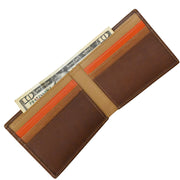 Men's Wallet Multi Color Bifold 7321