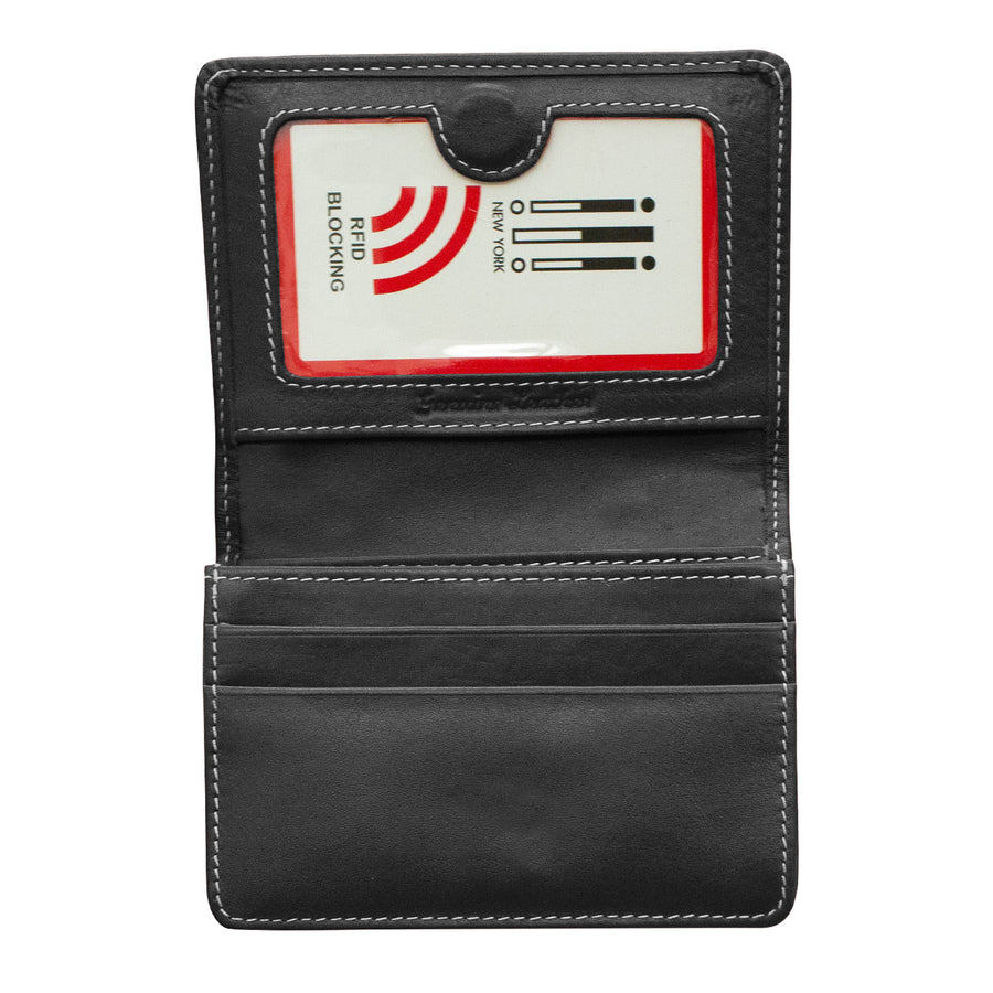 Credit Card Holder with I.D. Window Inside 7325