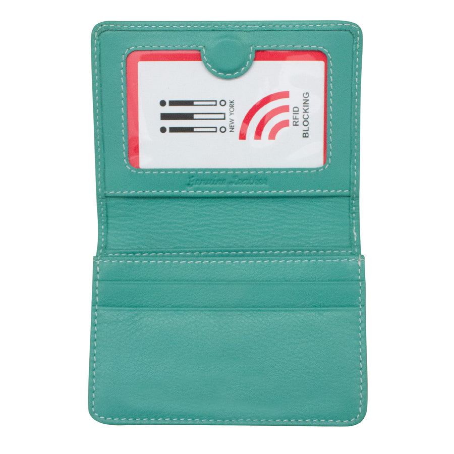 Credit Card Holder with I.D. Window Inside 7325