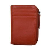 Vertical Zip Card Wallet 7411