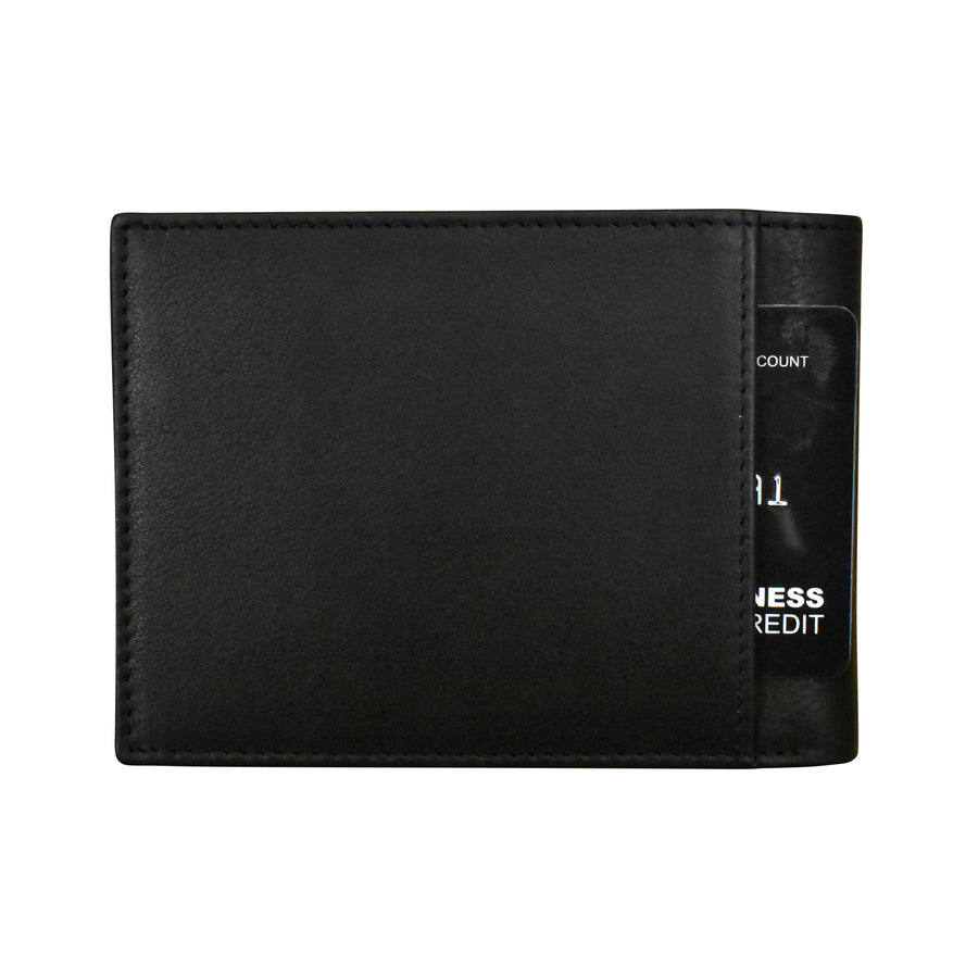 Men's Wallet Premium Leather Front Pocket Bifold 7602